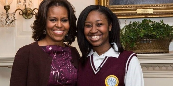 TYWLS student interviews First Lady Michelle Obama!