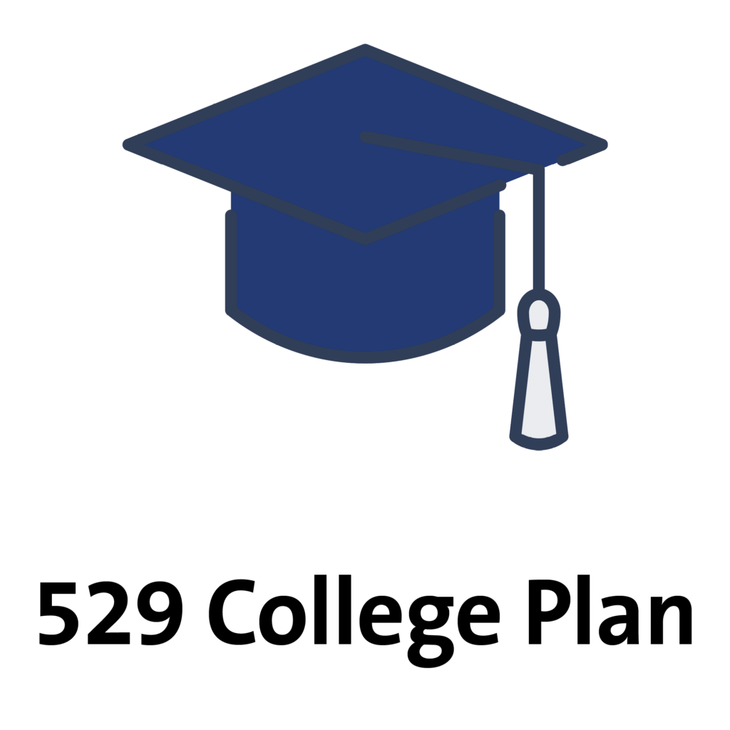 529 College Plan: icon of graduation cap