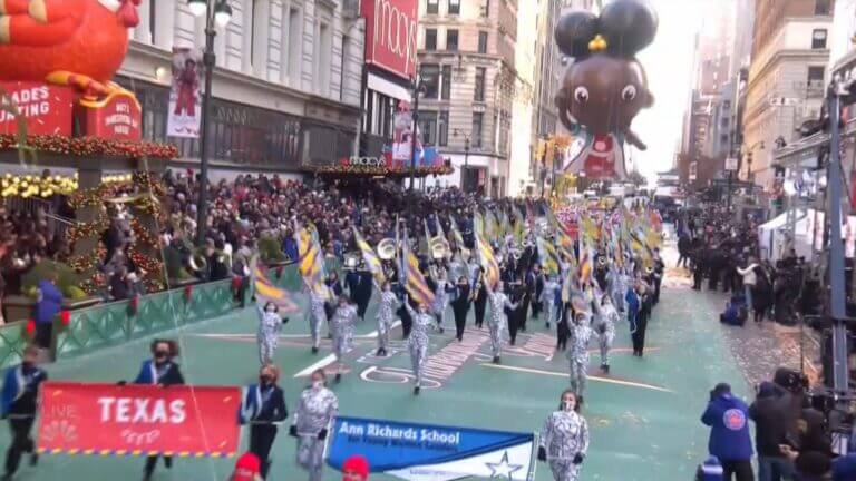 Ann Richards Marching Band Macys Thanksgiving Parade