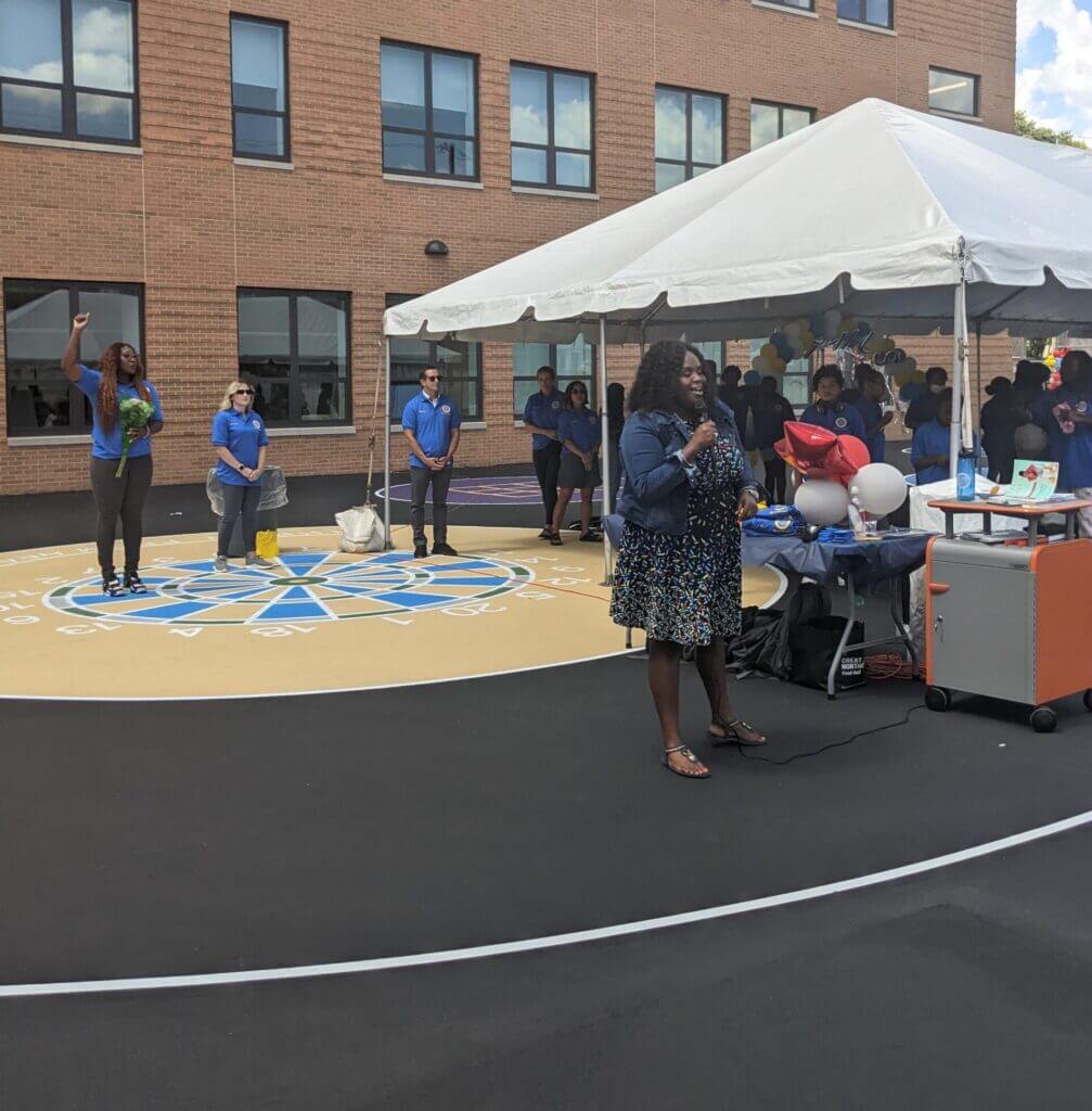 Staten Island Superintendent, Dr. Marion Wilson, speaks passionately about single-gender education and the impact of TYWLS.