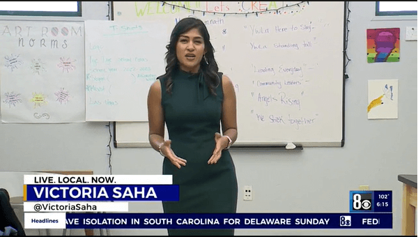 Victoria Saha reports live from YWLA Las Vegas.