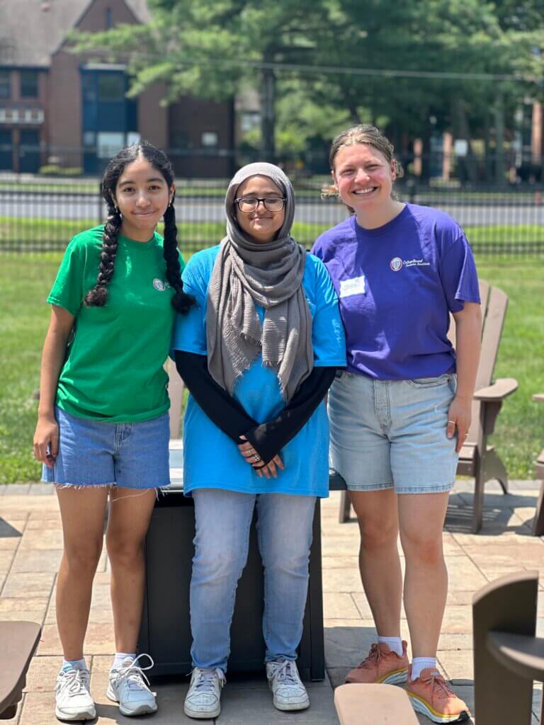 A director of college counseling and her students from TYWLS Brooklyn