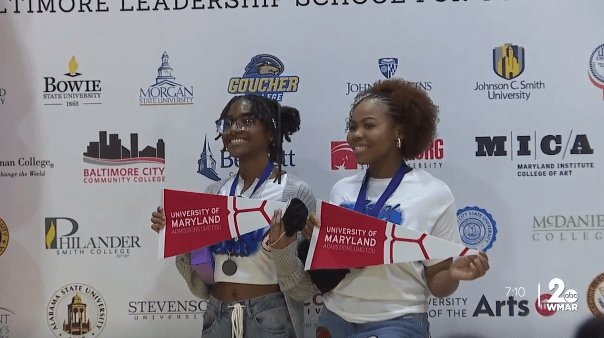 Baltimore Leadership School for Young Women Celebrate 2024 College Signing Day